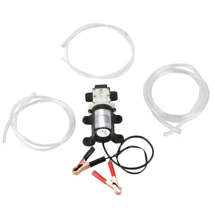 Uadme Pompe Vidange Huile Moteur 12V 200W - Pompe Diesel 40L/min Transfert Carburant Électrique Pour Voiture