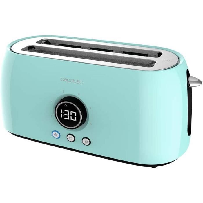 Grille-Pain Numérique Classictoast 15000 Blue Extradouble. 1500 W, 2 Grille-Pain Numérique Classictoast 15000 Blue Extradouble. 1500 W, 2