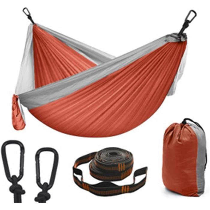 Hamac Double avec Support en Acier, Hamac Portable 500 lbs