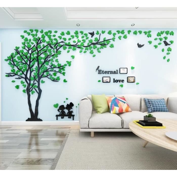 Stickers Muraux Arbre Forêt Par Stickerscape - Autocollants Vinyle Pour Chambre Bébé, Salle De Jeux - Design Décoratif - 4