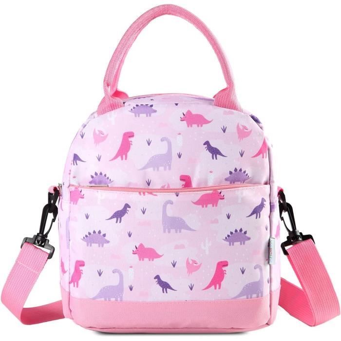 Sac Isotherme Repas Enfant Fille - Panier Déjeuner École Pique-Nique Garçon Fille - Lunch Bag Isotherme Grand Capacité Dessins Animés