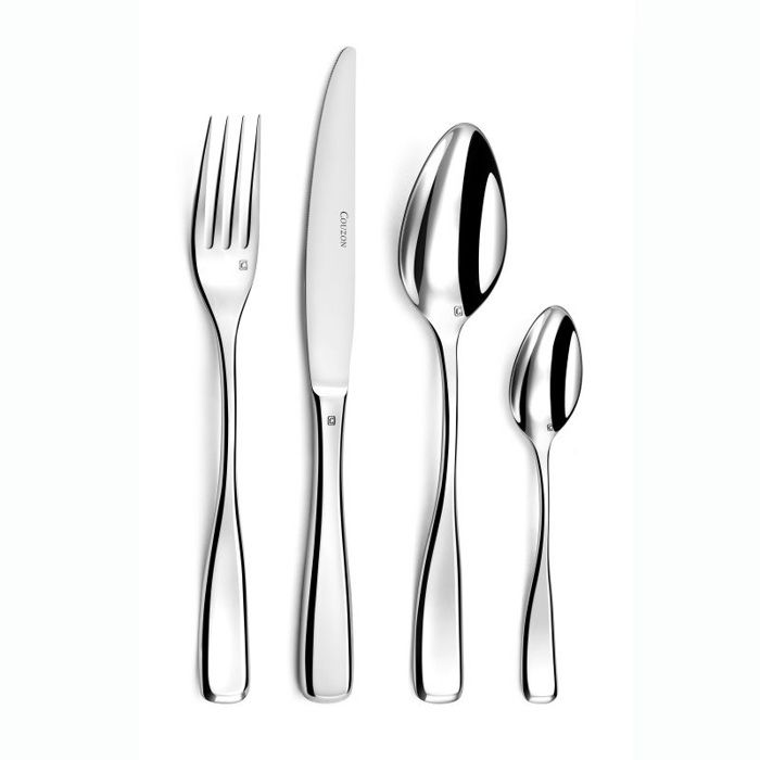 Millenium coffret couverts 24 pièces en inox pour 6 personnes - COUZON