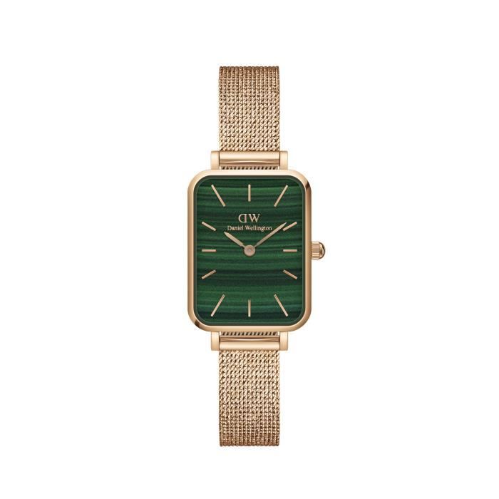 Montre Femme DANIEL WELLINGTON QUADRO en Acier Rose 231745