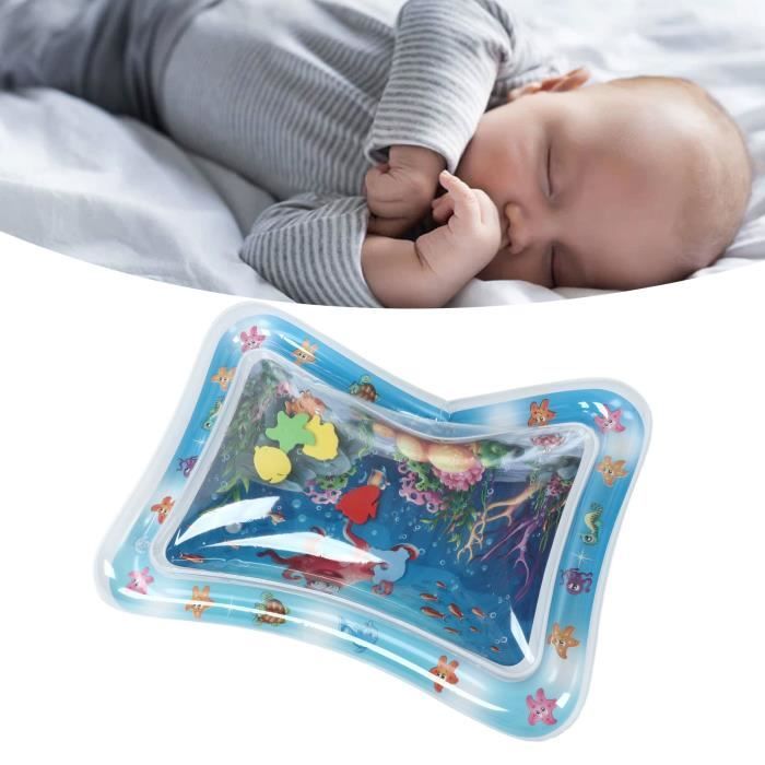 95X76Cm Tapis D'Eau Jouets Pour Bébé Grand Gonflable Tummy Time Tapis D'Eau Xxl Pour Bébé De 3 6