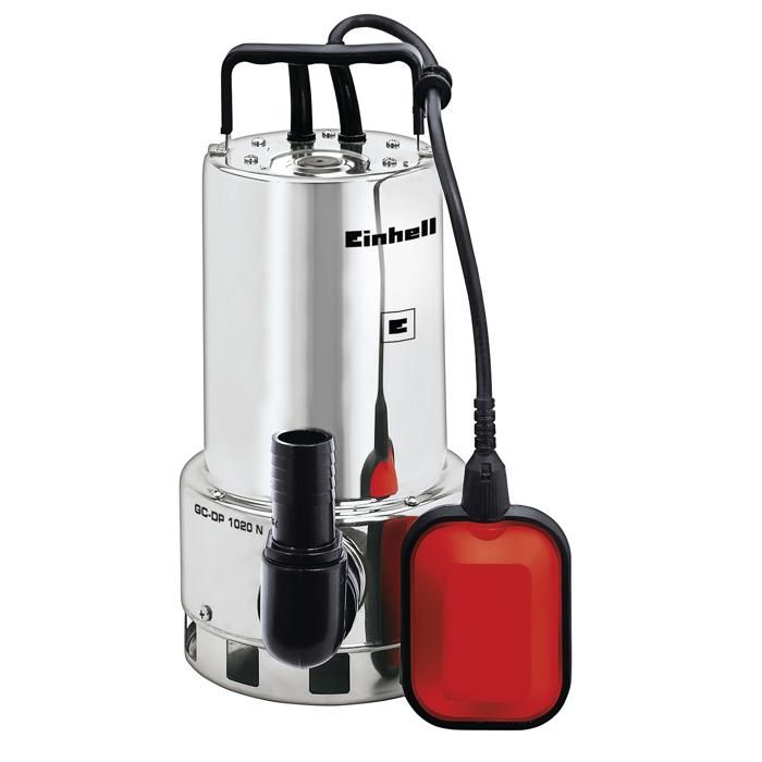 Einhell Pompe d’évacuation eaux chargées GC-DP 1020 N - 1000w Gris - vue 2