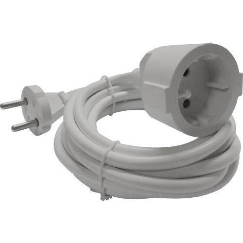 section 3G1,5 mm/² noir Electraline 20848025D Rallonge Prolongateur /électrique 10 m 16A