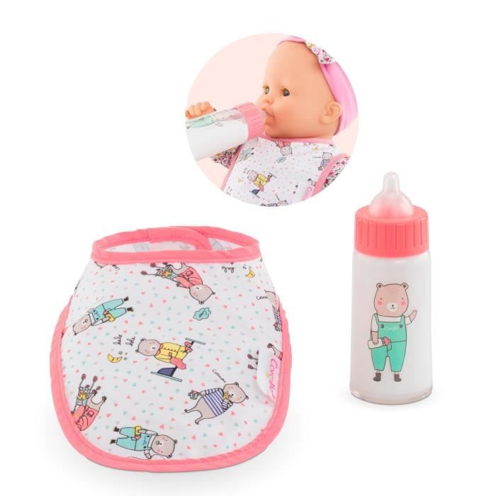 corolle mon grand poupon corolle bavoir biberon magique pour poupon 36 cm et 42 cm cdiscount jeux jouets