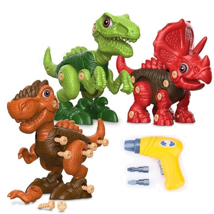 Jeux Enfant 3-9 Ans Cadeau Garcon Perceuse Jouet Dinosaure