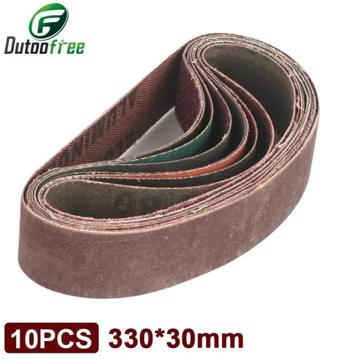 Assortiment De Bandes Abrasives Pour Ponceuses à Bandes 533 X 75 Mm 9 Pieces Wolfcraft 4006885191617