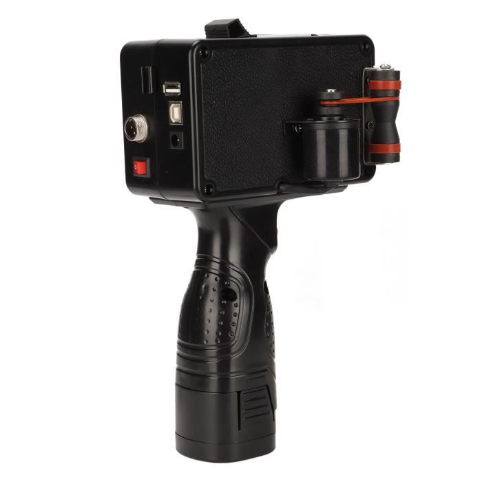 Imprimante Jet D'Encre Portable TIJ314 - Écran Tactile 4,3" - Pour Codes-Barres, QR, Textes - Cartouche 42ml