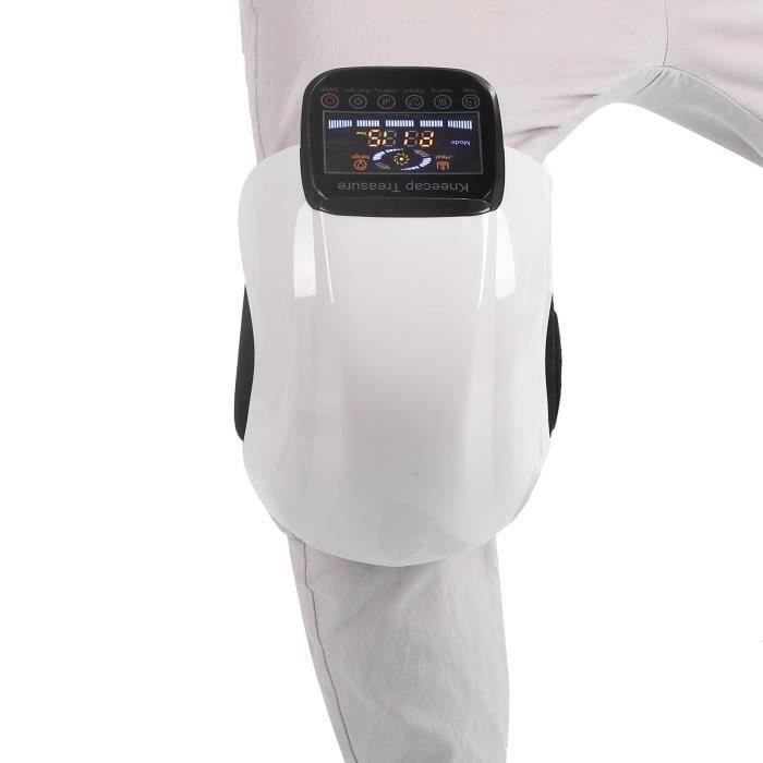 Masseur Chauffant 3-en-1 Pour Genou Et épaule - Sans Fil, Recharge USB, Soulagement Douleur