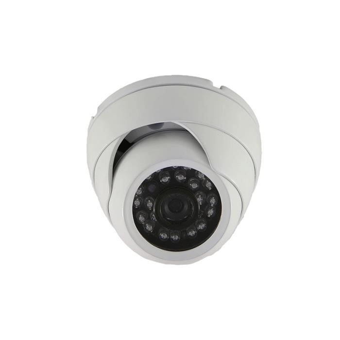Caméra de surveillance COULEUR CCTV METAL IR LED