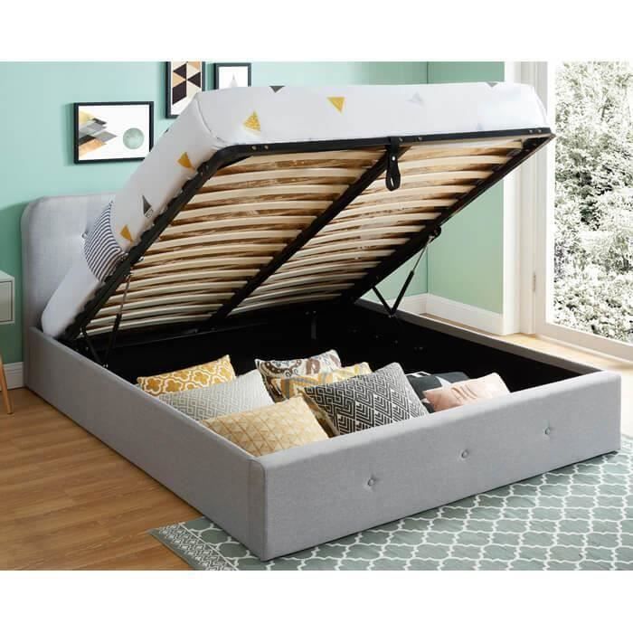 Lit Coffre 140×190 Avec Tete De Lit