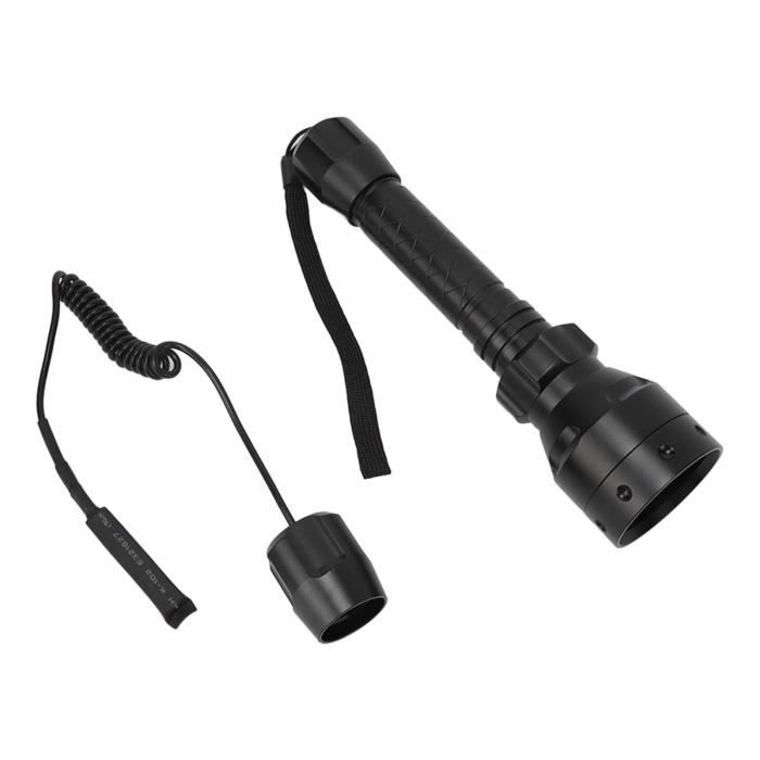 Lampe Gyrophare Stroboscopique IR Pour Casque – Lumière De Sécurité Étanche Avec Fixation Magic Tape – Casque Survie