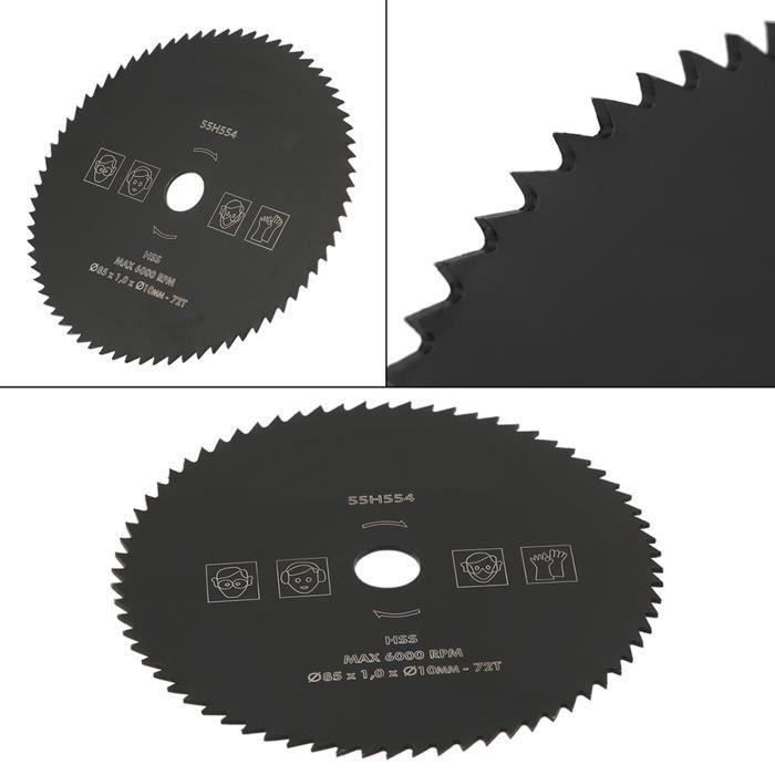 KieTeiiK Anneaux Réducteurs Anneau Conversion Disque Coupe Outils
