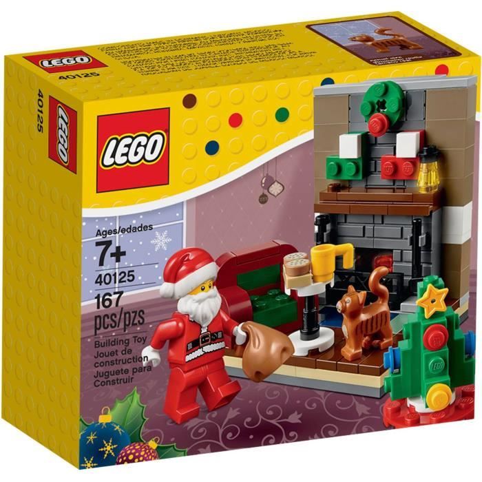 Lego Exclusifs La Visite Du Pere Noel 40125 Achat Vente Assemblage Construction Cdiscount