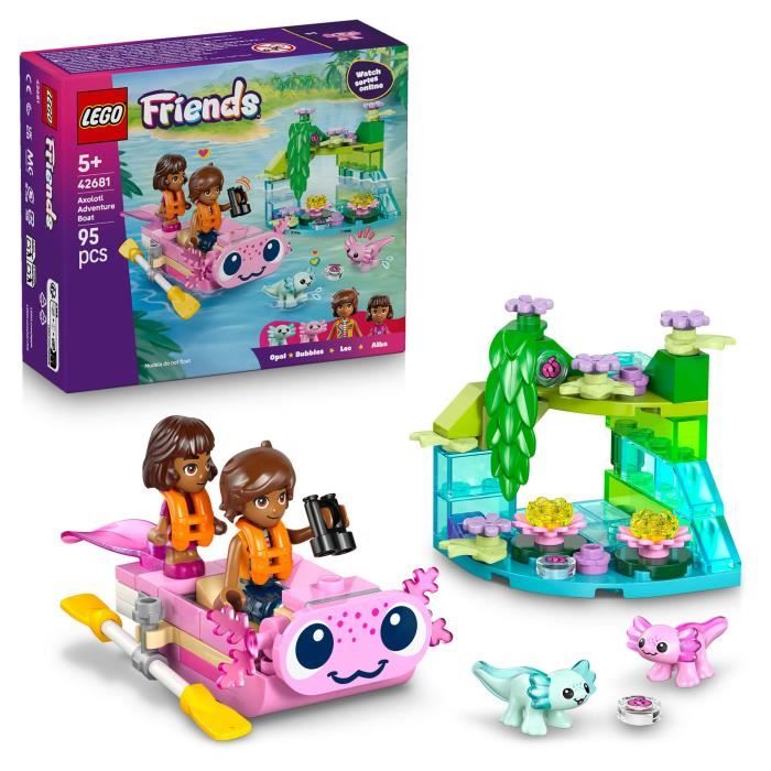 LEGO Friends Le bateau d’aventures axolotl 42681 - vue 4