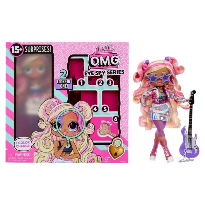 Poupée L.O.L. Surprise OMG Eye Spy Rockstar - 542650-EUClol surprise – 15+ Surprises Inclus - vue 4