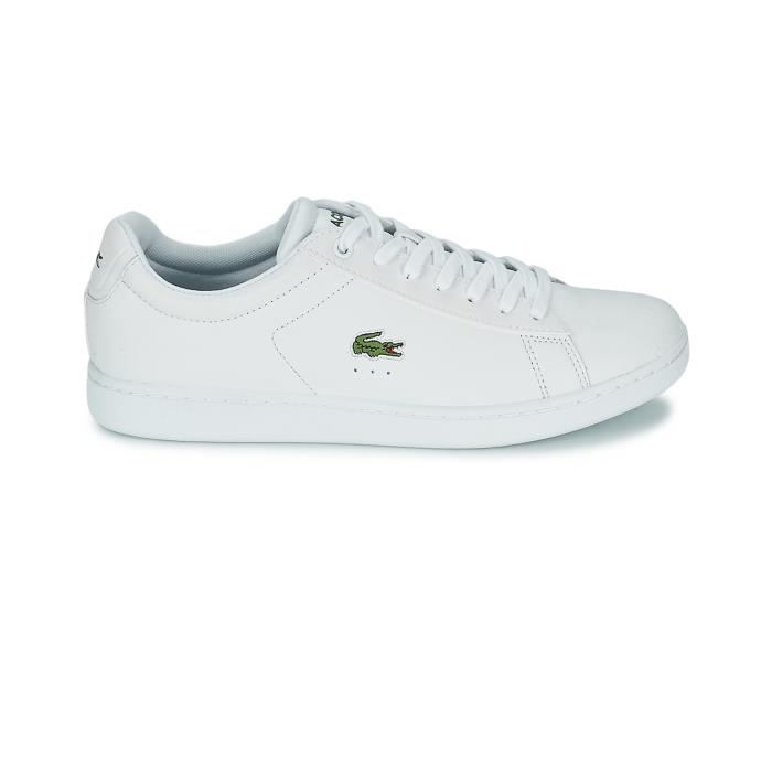 Chaussures Carnaby Evo Lcr e16 - Lacoste Blanc - Cdiscount Chaussures