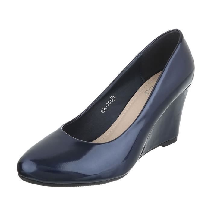 escarpin semelle compensée