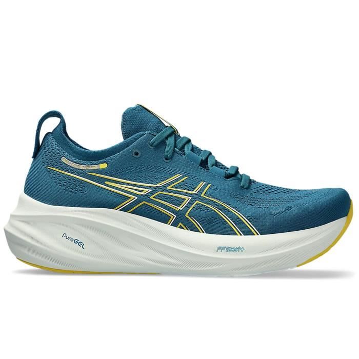 Chaussure de Course Homme ASICS Gel Nimbus 26 Bleu Cdiscount Sport