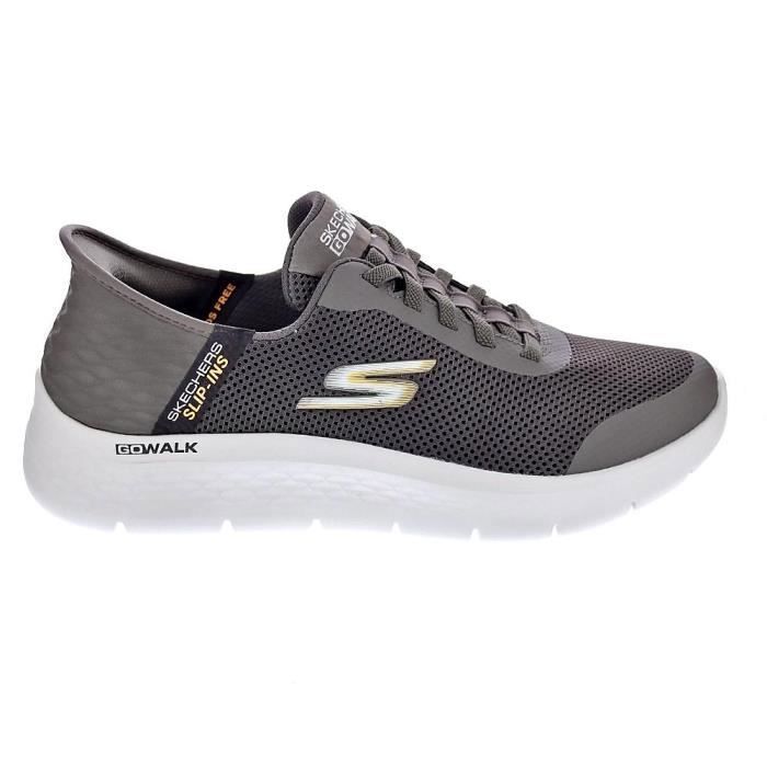 Skechers Zapatos Skechers Hombre - SKECHERS - Go Walk - Verde - Gris - A élastique