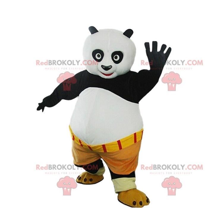Mascotte De Po Ping Le Celebre Panda Dans Kung Fu Panda Costume Redbrokoly Com Personnalisable Cdiscount Jeux Jouets