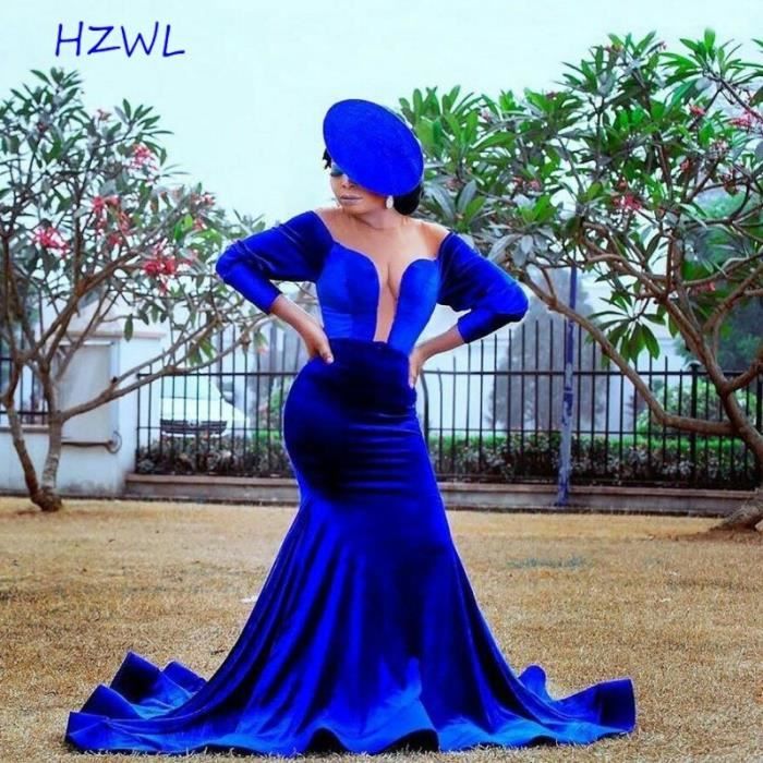 Robe soirée en velours online