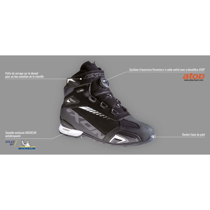 chaussure de moto pour femme
