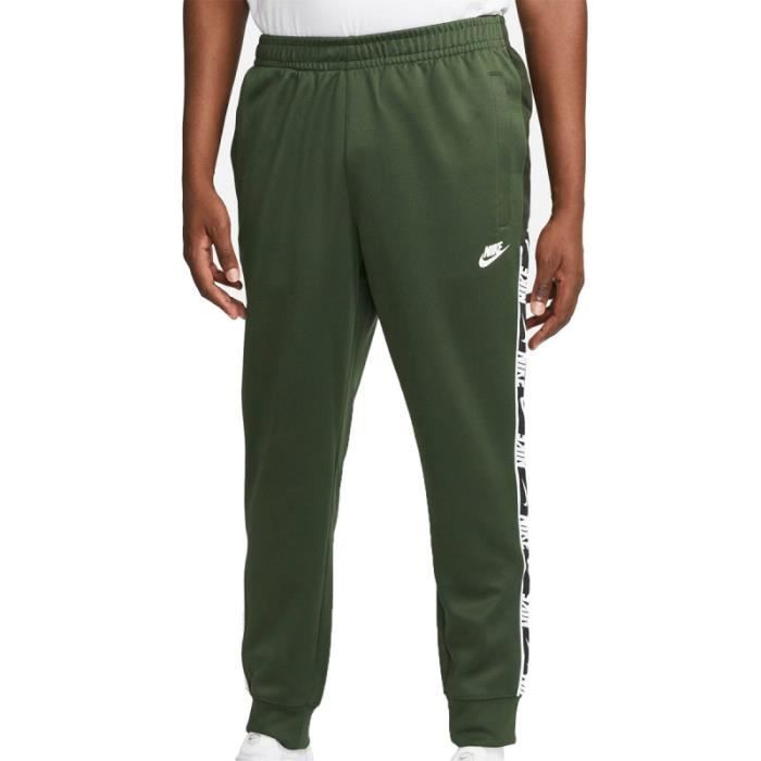 Pantalon de surv tement Nike REPEAT Vert kaki Homme