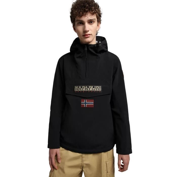Veste imperm able Napapijri Rainforest Sum 3 black L Black