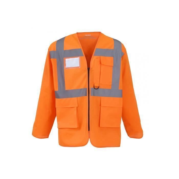 Gilet haute visibilité, LSF (chaleur et flamme) & antistatique - Yoko