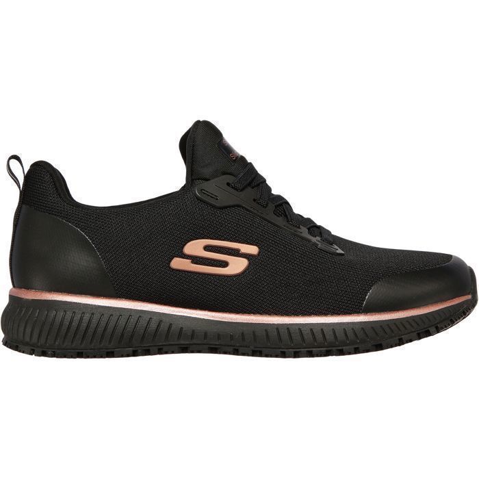 Skechers Chaussures SKECHERS 77222EC-BKRG pour femme - Noir - Lacets - Synthétique
