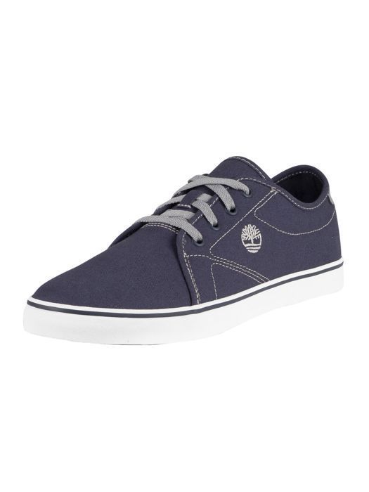 Baskets En Toile Skape Park Oxford Timberland Bleu Cdiscount Chaussures