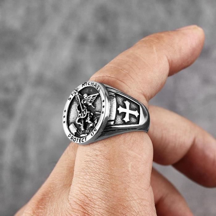 Bague en hotsell acier pour homme