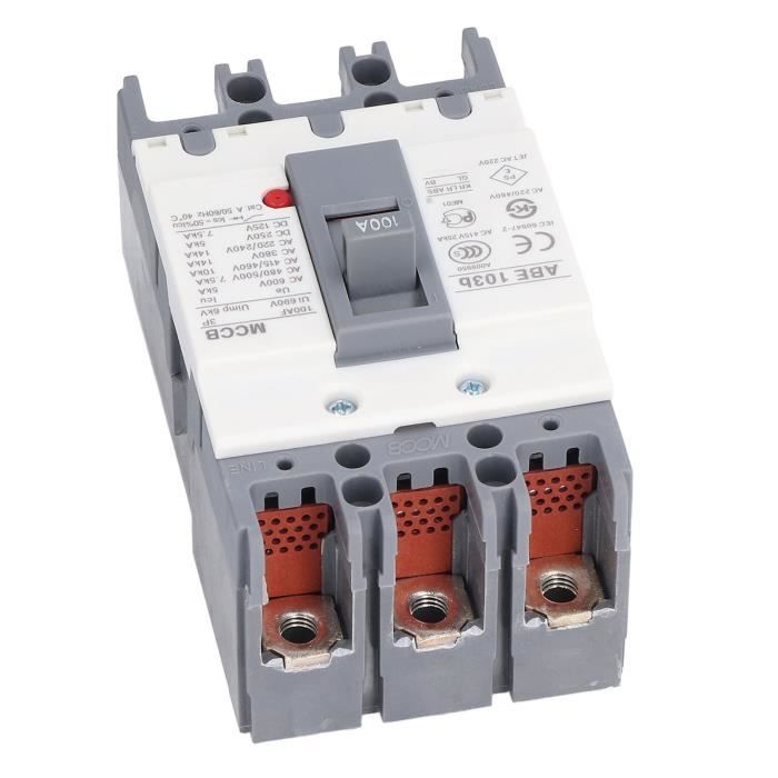 Qiilu Disjoncteur CC Commutateur D'air De Protection Contre Les Fuites De Disjoncteur Miniature