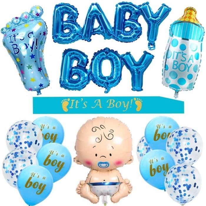Decoration Fête Future Maman 12 Accessoires Photo Booth Baby Shower En Français - Déco Fête Naissance Fille/Garçon - Props Pour Selfie Futurs Parents Décoration Fête Naissance