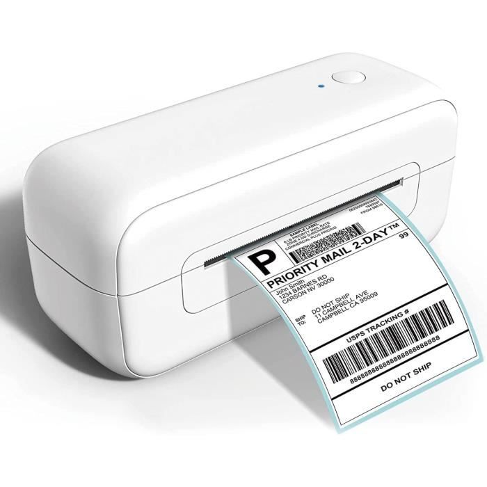 Imprimante D'Étiquettes, Imprimante Thermique avec USB Et Ethernet-WiFi