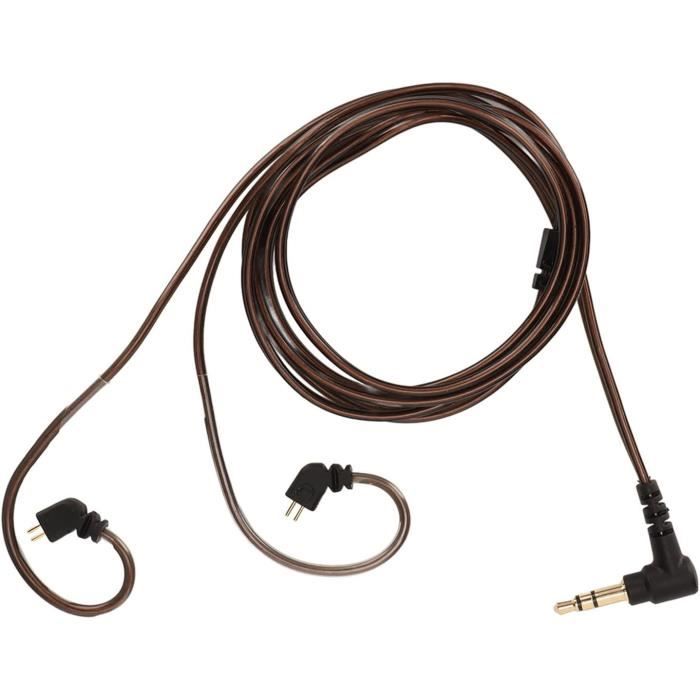 TMISHION pour câble de casque de remplacement QC25 Câble audio de