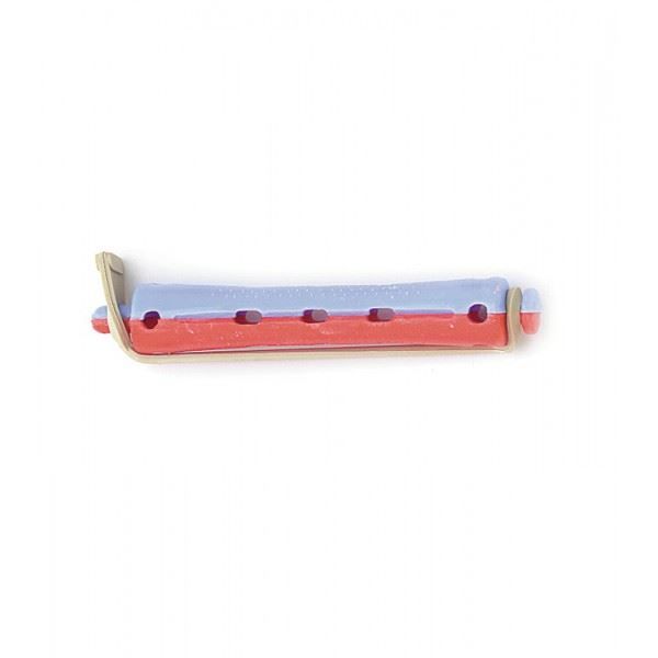 Bigoudis Permanente Bleu/Rouge long 9 mm 