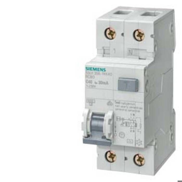 Interrupteur différentiel FILS SIEMENS 5SU13566KK06 30 mA Type A 230 V