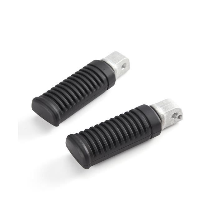Paire De Repose-pieds Pliables Pour Vélo électrique VTT - Pédales Arrière En Fer Noir (10x8.5cm)