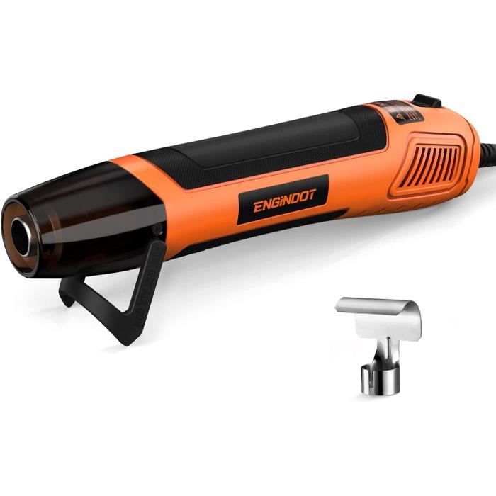 Mini Pistolet à Air Chaud PRULDE - 500W - Décapeur Thermique Compact Vert