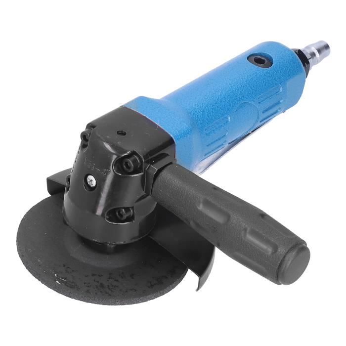 Meuleuse pneumatique 1/4 po meuleuse pneumatique meuleuse d'angle d'air meulage de gravure polisseuse Machine outil de coupe 22000-25000 tr/min(6mm Chunk