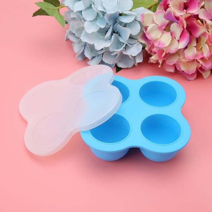 Cuiseur à œufs Vapeur Micro-ondes - Set De 2 Contenants Incassables Avec Couvercle Transparent | Accessoire Cuisine Pratique