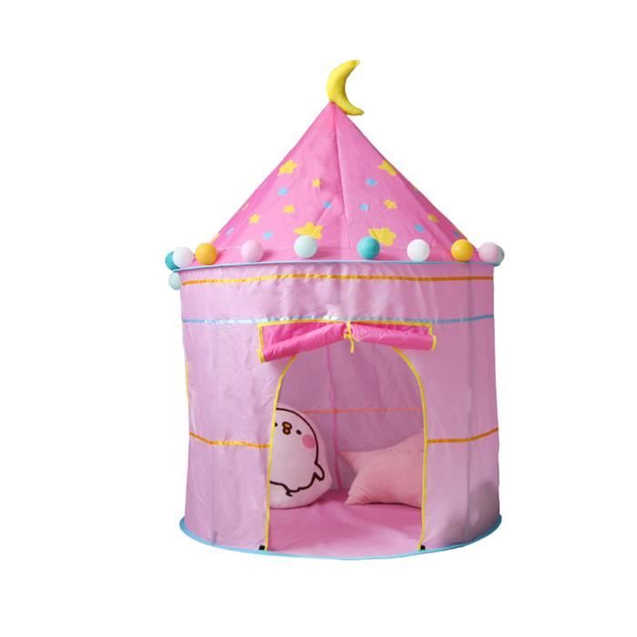 Tente de Ch/âteau 3 en 1 Tunnel dexploration Contextuelle et Piscine /à balles Int/érieure Playhouse pou Tout-Petits Gar/çons Filles Bleu OldPAPA Tente de Jeu Enfants