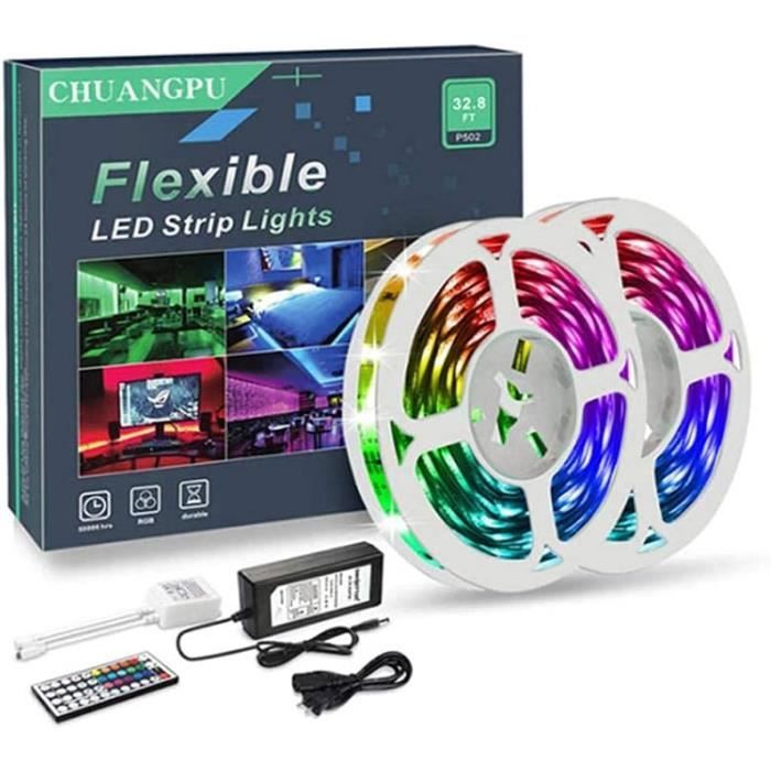 Haofy Contrôleur LED RVB Pour Bandes Lumineuses WS2811 WS2812B DC