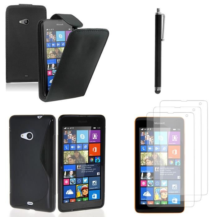 Étui Holster Ceinture Pour Microsoft Lumia 950 XL Dual SIM - Noir K-S-Trade Neuf | Pochette De Protection