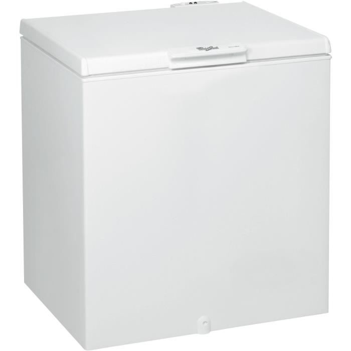 Congélateur coffre - WHIRLPOOL WHM2112 - 204L - Classe E