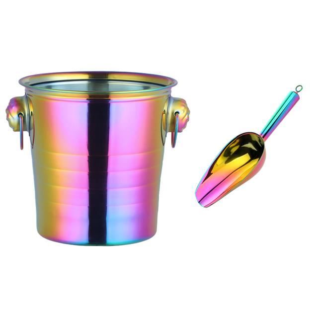 Seau En Inox 18 Litres Orion – Pour Cuisine, Restauration, Stockage Alimentaire – Avec Poignée